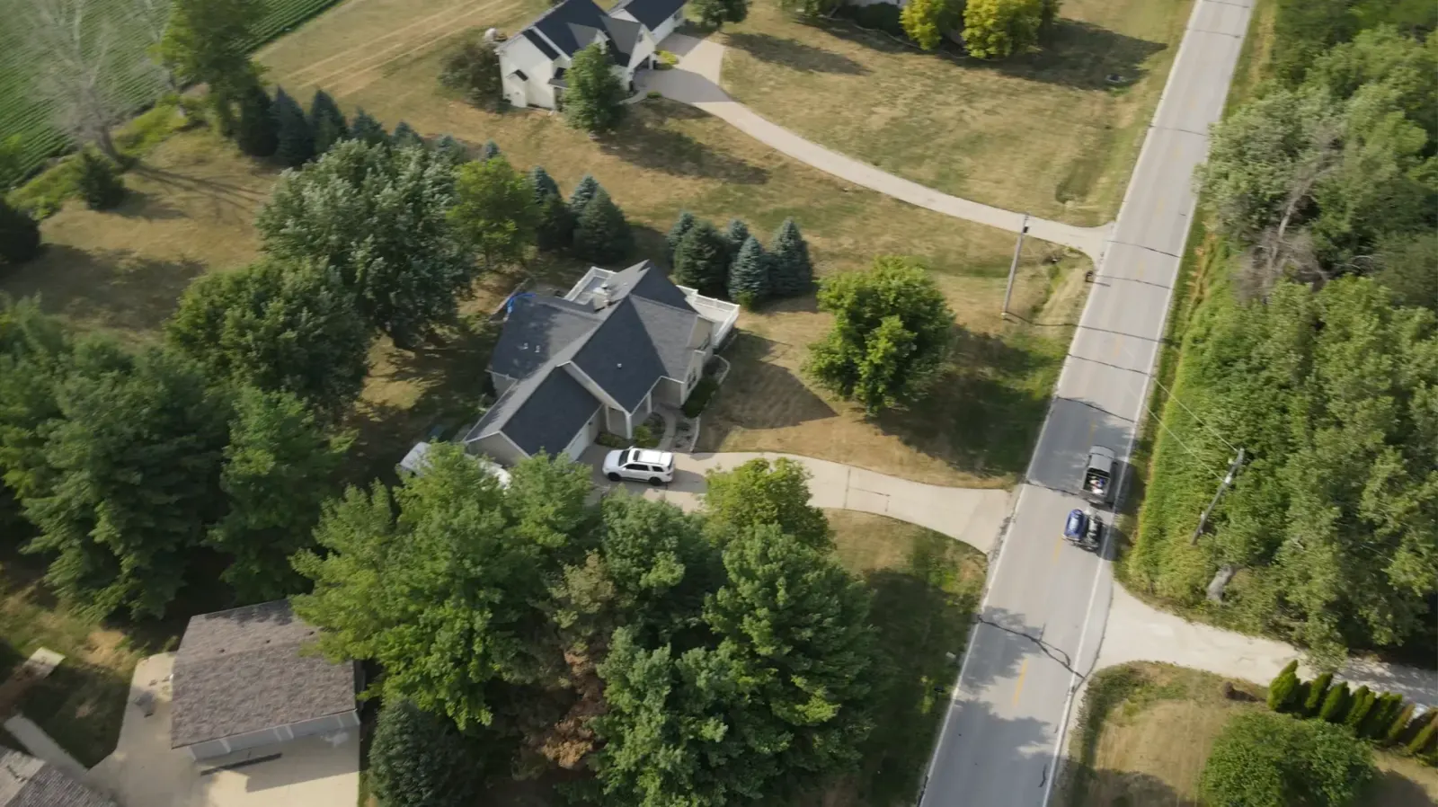 10908 NW 107th Street, Granger, Iowa - Neighborhood From Above